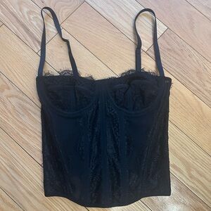 🌹5 for $50🌹Black Lace Bustier Top